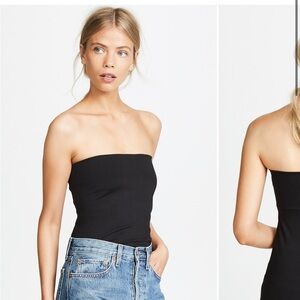 Susana Monaco Black Strapless Camisole